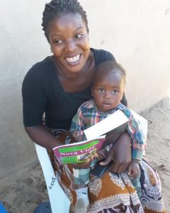 Mozambique mother with her child