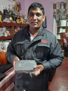 Chaminda Jayawardene Is Posing With His New Sinhala Bible