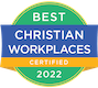 Mejor logotipo cristiano del lugar de trabajo 2022 Pequeño