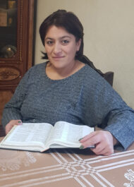 Telmina With The Armenian Bible She Received Through Pp.